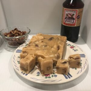 Vanilla Pecan Fudge